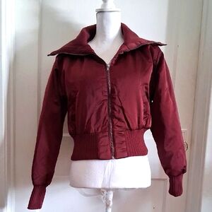 NWT Burgendy Coat